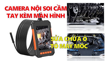 Camera nội soi có màn hình cầm tay, sửa chữa ô tô máy móc - Camera nội soi công nghiệp