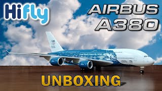 (RARE) Skymarks/Risesoon Models Hi Fly Malta Airbus A380 Unboxing