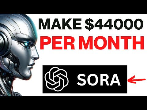 Earn $44,000 Per Month With Chat GPT-4 / Sora OpenAI Guide (AI Text-to-Video)