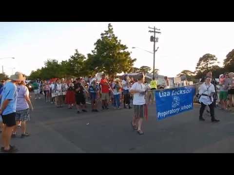 Liza Jackson Preparatory School Band in the Billy Bowlegs Parade