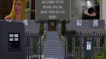 The Sims 3 "Asylum" challenge building, free download.