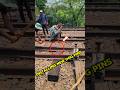 New Dog Pin Installation in Track 🚆#shorts #Railway #DogPin #RailLine #TrackMaintenance #Railway