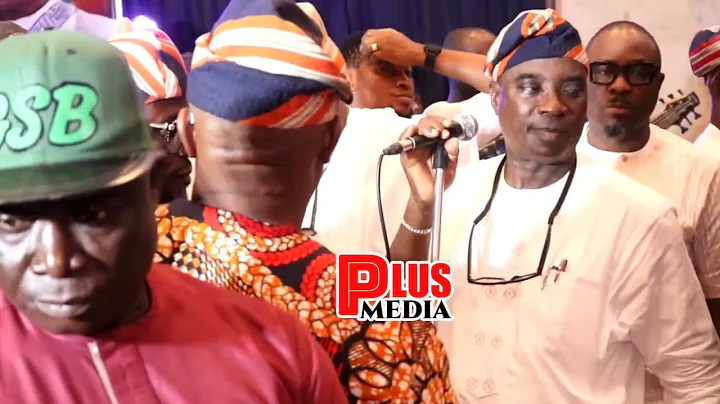 SEE HOW K1 DE ULTIMATE TURN RASHEED AYINDE 60TH BIRTHDAY IN IBADAN