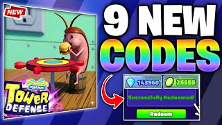 UPDATE CODE💥 SPONGEBOB TOWER DEFENSE ROBLOX CODES MAY 2026 - SPONGEBOB TOWER DEFENSE CODES