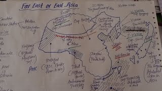 World Map Series Part 05: East Asia Or Far East Asia Map Detailed Explanation