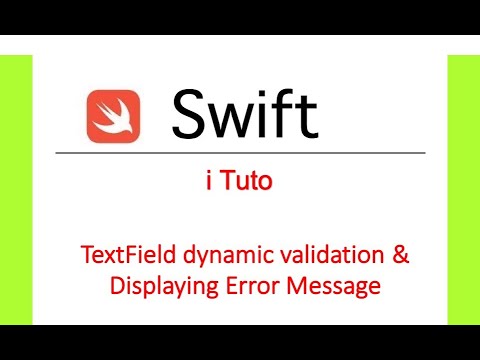 Text field/user input