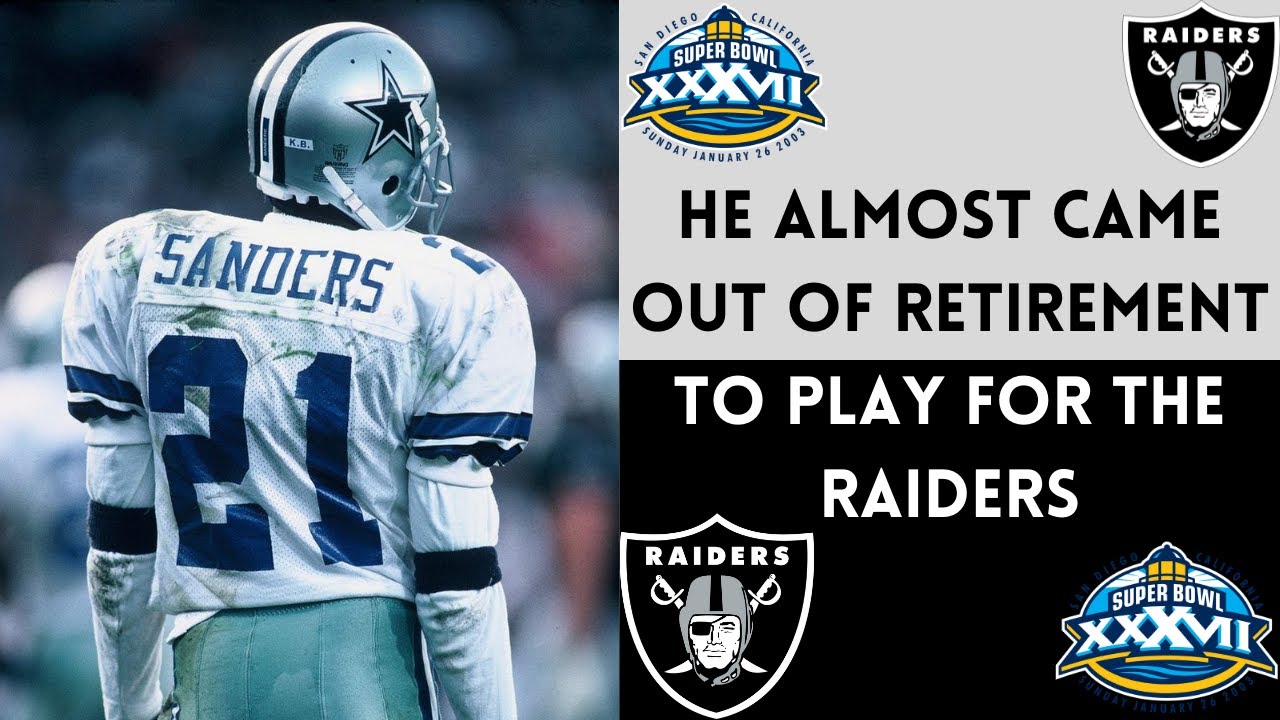 How Deion Sanders ALMOST Joined the Oakland Raiders 