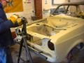 mk2mania rollover jig / car spit / chassis tilter / car roller escort mk2 restoration rotisserie