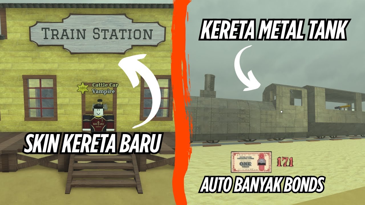 Update Skin Kereta Baru Dan Keren di Dead Rails - YouTube