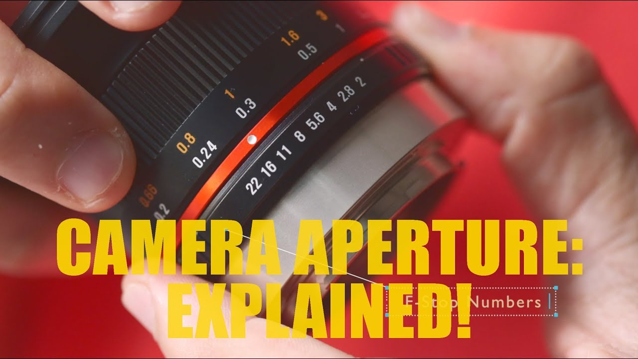 Camera Aperture Explained! YouTube