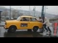 Trabant cars in Budapest