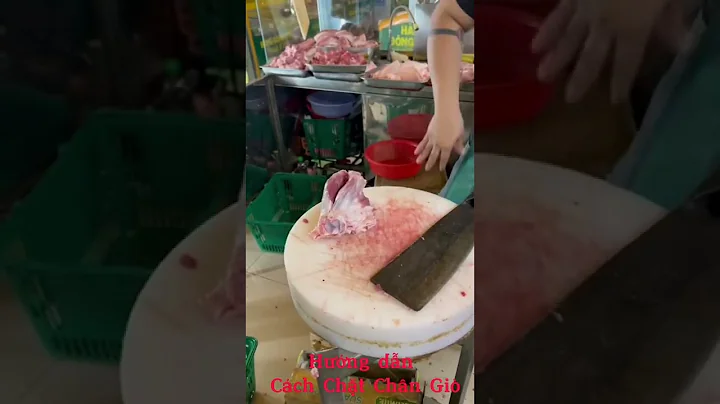 Top 9 cách chặt chân giò