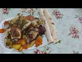 //Тушёная  Мясо  с Овощами и Чеченские  Ловаши