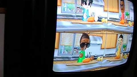 Wii Party Chop Chops, Beginner Mode.