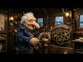 Surreal AI Film • A Very Unusual Town | The Clockwork Harbor (4K)