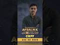 Afsal Joining  CRPF | Our Proud Achiver | #ssc #sscgd #dishaacademy