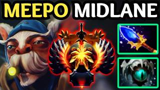 🔥 Meepo MID Madness — Impossible to Stop Micro! 🔥 Dota 2 Gameplay