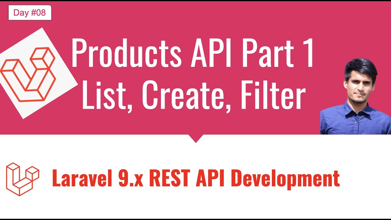 #08 Laravel REST API Development - Product Create API and Product List ...