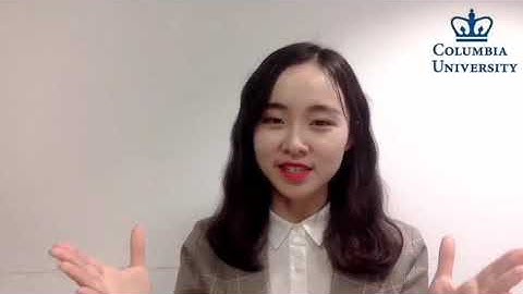 Columbia Univeristy, MS in Operations Research Admissions Video 2020   Zhiyao Wang