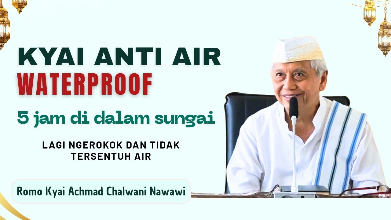 KAROMAH MBAH MAHRUS ALI LIRBOYO KEDIRI || Penjelasan Romo Kyai Achmad Chalwani Nawawi