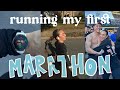 I ran my first marathon 