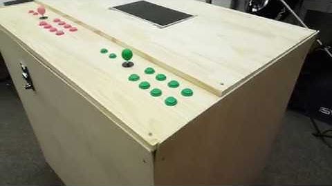 The Retro Pi Table Top Arcade Cabinet