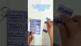 Skillzo - Visual closure Hands on activity (Identify the hidden words) #trending #trendingshorts
