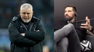 Warren Gatland isn't very happy with Jim Hamilton