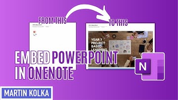 How To Add PowerPoint To OneNote