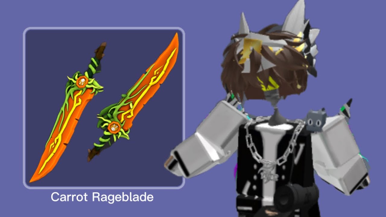 New CARROT RAGEBLADE leaks! [ Roblox BedWars ] - YouTube
