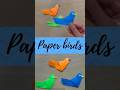 Paper Bird Craft 🐦🎨 | Easy DIY for Kids ✂️