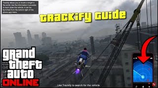 GTA 5 Online - HOW TO USE TRACKIFY APP screenshot 4