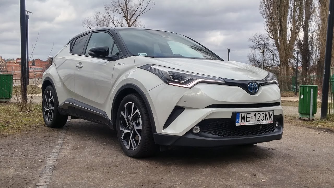 Toyota CHR hybryda, TEST PL www.motomaniacy.tv YouTube