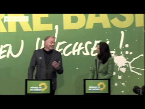 Pressekonferenz: Das grüne Spitzenduo - Katrin Göring-Eckardt und Jürgen Trittin