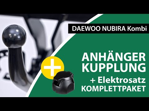 Anhängerkupplung starr DAEWOO NUBIRA Kombi  | AUTO-HAK Komplettsatz + Montage von Rameder