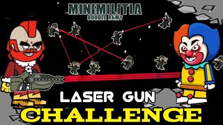 Laser only challenge in lunarcy map || Mini Militia Challenge || Phaser gun / Laser gun  #10 screenshot 4