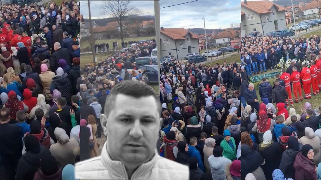 Tuga do Neba ! More ljudi na dženazi kod Alena Majdančića😭