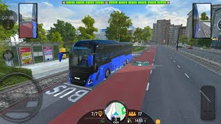 Bus Simulator 2023 Berlin City Route 🔥 Gameplay. Driving Volvo Coach Bus Latest.