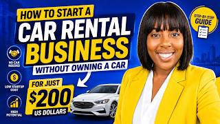 How to Start a Car Rental Business Without Owning a Car (2026 Guide)