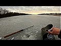 В ТАКОЙ ЛУЖЕ И ТАКОЙ ОКУШАРА. Зимняя рыбалка 2020. Ловля окуня зимой. Зимняя удочка.