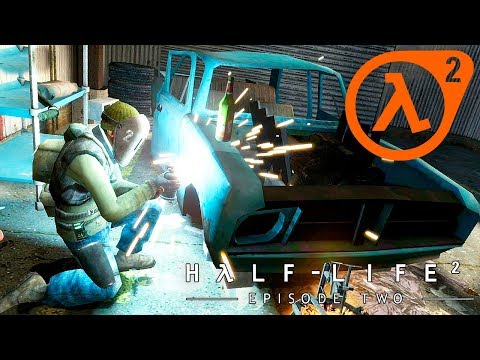 Видео: ПРОКАЧАЛ ТАЧКУ ► Half-Life 2: Episode Two #4