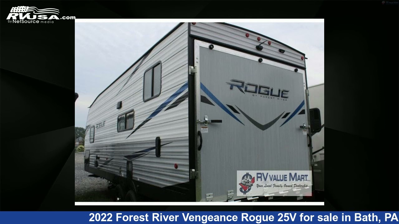 Remarkable 2022 Forest River Vengeance Rogue Toy Hauler RV For Sale in