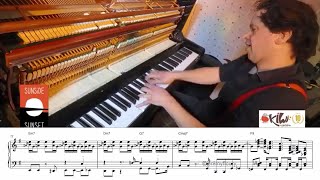 Sunny by Pierre-Yves Plat - Piano transcription (sheet music)
