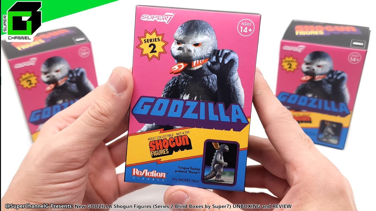 New GODZILLA SHOGUN figures (Series 2) Blind Boxes - UNBOXING and