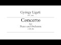 Capture de la vidéo György Ligeti - Piano Concerto (1985-1988, Audio+Score)