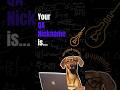 What is Your QA Nickname? We would love to hear