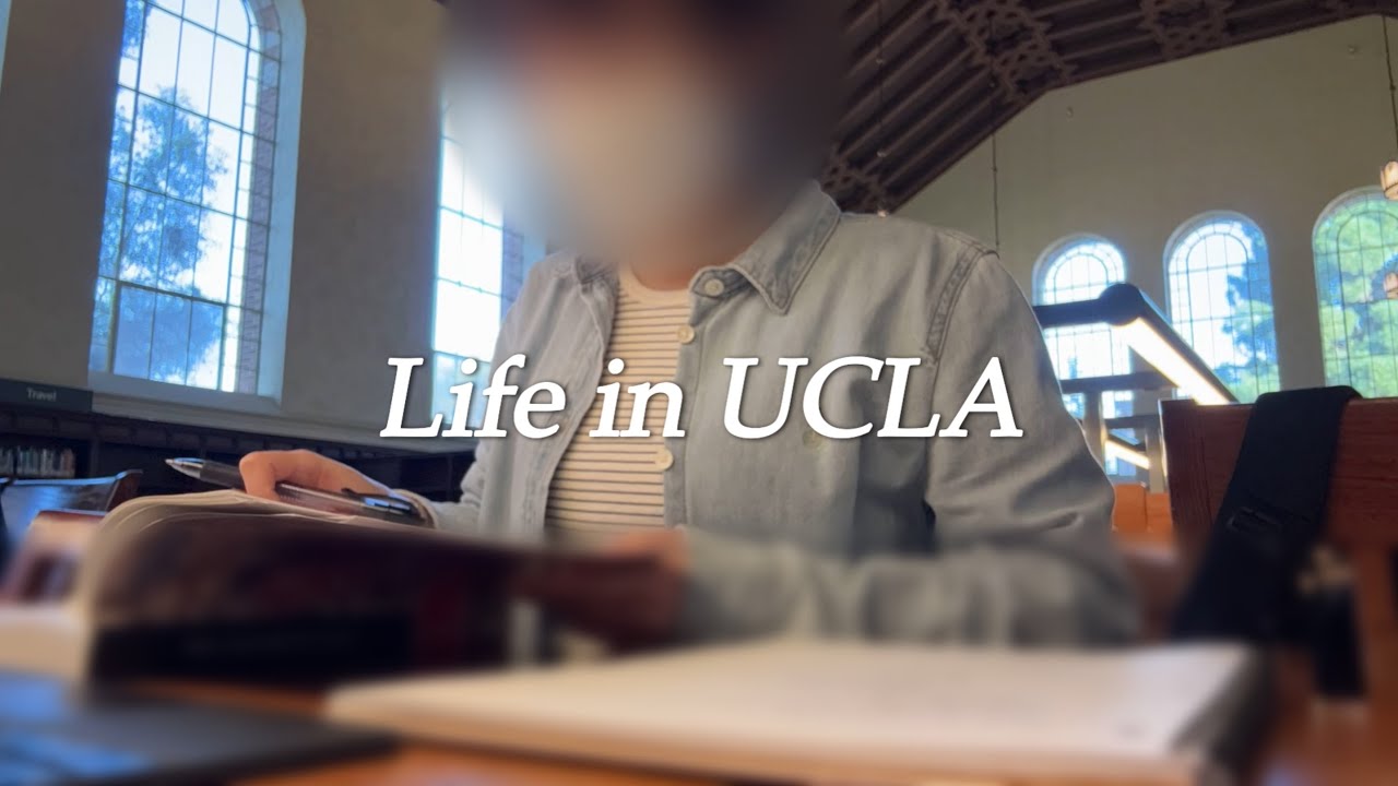 미국 UCLA 유학생 vlog | EP.68 힘든 교수님 수업 듣게 돼서 우울한 유학생 일주일
