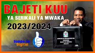 đ´#LIVE: UWASILISHWAJI WA BAJETI KUU YA SERIKALI KWA MWAKA WA FEDHA 2023/2024 đ´#LIVE: UWASILISHWAJI WA BAJETI KUU YA SERIKALI KWA MWAKA WA FEDHA 2023/2024