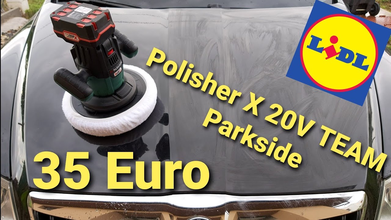 Parkside cordless polisher PPMA 20 Li-A1 - YouTube