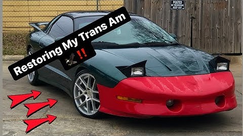 (Introducing And Restoring My 1993 Pontiac FireBird Trans Am‼️)